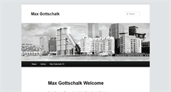 Desktop Screenshot of maxgottschalk.co.uk